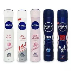 니베아 데오드란트 스프레이 200ml 드라이임팩트/땀냄새/겨드랑이/냄새/겨땀방지/여성/땀억제/암내/