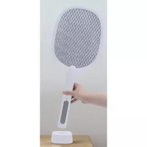 모기제로 LED 트랩모드 충전식 전기 모기채 파리채 해충 벌레 퇴치기