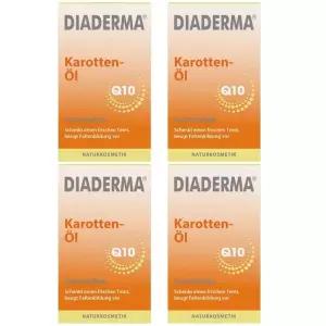 Diaderma Karotten ol Carrot Oil Q10 독일 디아더마 당근 캐롯 오일 코엔자임 큐텐 얼굴 바디 헤어 30mlx4
