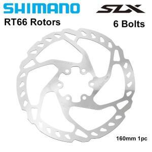 Shimano Deore SLX SM RT66 6 볼트 디스크 브레이크 로터 160mm 203mm MTB 자전거