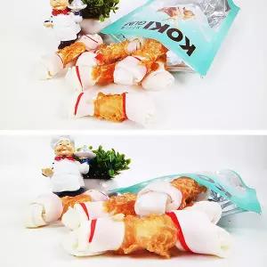궁댕댕이 꼬기밀크껌 치석제거 치킨딩고(6P)