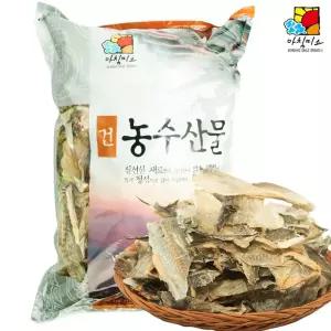 학교 황태채 1kg 황태껍질 국거리황태 건어물반찬 황태 황태요리 하니A3