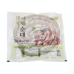 달솔 달솔너른골 야채 순대 1kg 업소용 냉동 분식 식자재