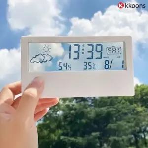 빠른배송) 무소음 디지털 탁상시계 인테리어 미니 책상시계 무소음시계 무소음탁상시계