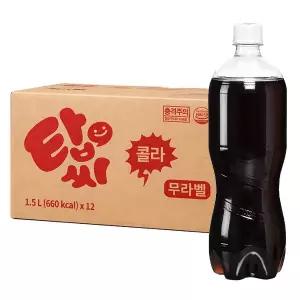 일화 탑씨 콜라 무라벨 1.5L x 12PET