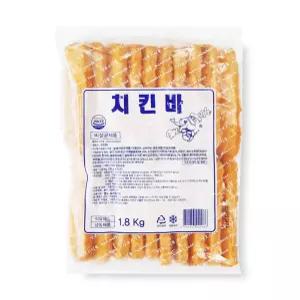 학교 네모 청우치킨꼬치 텐더 치킨바 1.8kg 90gX20개 바삭한 치킨텐더 서치42