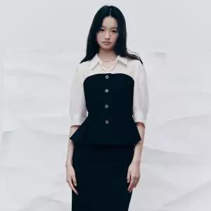 [케네스레이디](대전신세계)[BYLYNN] [케네스레이디]크리스 레이어드 블라우스 ENWBLQE600