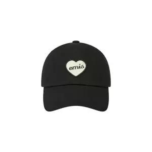 [이미스]m1037 1662671 남성 캡 야구모자 모자 HEART RUBBER PATCH BALL CAP-BLACK 6114111