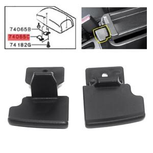 N62R-2PCS 콘솔 암레스트 뚜껑 잠금 커버 중앙 박스 잠금장치 미쓰비시 아웃랜더 ASX 8011A408