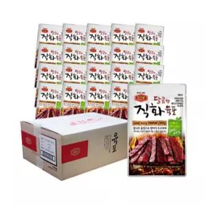 학교 즉석식품 즉석요리 달콤직화육포20gX20입 머거본 1박스 즉석밥 자취생 서치41