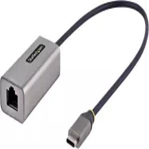 USB-C-이더넷 어댑터 10/100/1000 Mbps 기가비트 네트워크 ASIX AX88179A 1피트/30cm 케이블