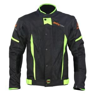 오토바이 자켓 여름 통기성 방수 비옷 오토바이 보호 갑옷 승마 코트 5pcs 패드 크기 M-5XL JK-37