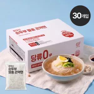 한채원 밥대신 저칼로리 순두부 발효 곤약면 200g 30개