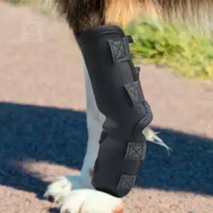 세모소 대형견보행랩 체격이 큰 반려동물이 다리를 구부리지 않고 일자로 걷게 돕는 보조기 XL