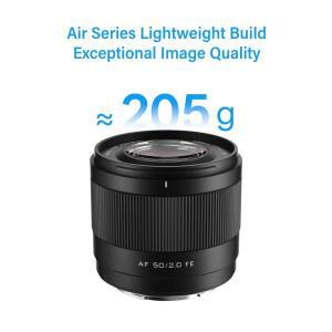 Viltrox AF 50mm F2.0 에어 풀프레임 카메라 렌즈 인물 사진 브이로그 소니 E 마운트 A7C2 ZV-E10 FX30 A7M