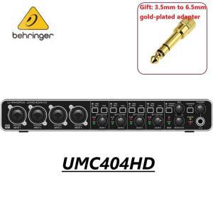 BEHRINGER 마이크 앰프 라이브 레코딩 외장 사운드 카드 USB 오디오 인터페이스 UMC202HD