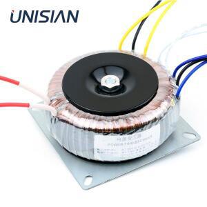 UNISIAN AC220V/110V 토로이달 변압기 듀얼 싱글 링 파워 앰프용