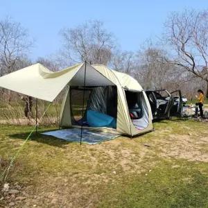 카크닉 차박꼬리텐트 스타렉스도킹텐트 도킹텐트 캠핑 차박