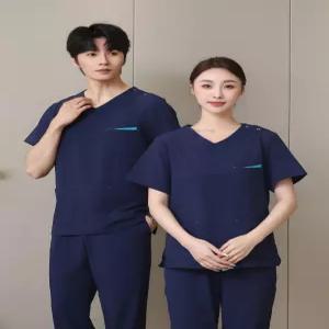 의사 유니폼 여성용 간호복 병원유니폼 간호사 바지세트 가운
