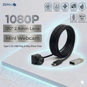 마이크가 포함된 USB Type-C   2.8/3.7mm 렌즈  HD 어댑터 PC/Android/iOS용 실외 CCTV  오피스용