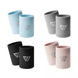 1/2PCS 스포츠 손목 보호대 통기성 땀 흡수 밴드 남성 여성 경량 농구 배구 피트니스 팔찌