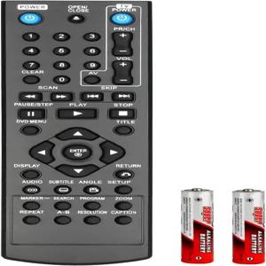 COV3362806 LG DVD 플레이어 DP132H DVX132HE DK785 DV341 배터리 교체 컨트롤러와 호환됨