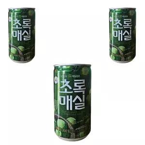 웅진 초록매실캔 180ml 30개F