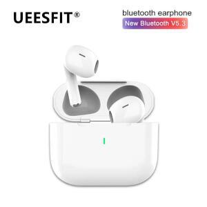 UEESFIT NEW Air Pro 6 무선 블루투스 이어폰 헤드폰 HiFi 사운드 IPhone Android용 낮은 대기 시간 소음