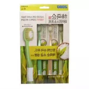 소금담은 칫솔 4개 치아칫솔 어금니칫솔 성인칫솔
