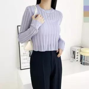 [라일리여성의류] Rly 롱 티 정장 터틀넥 캐쥬얼 대학생 카라넥 코디