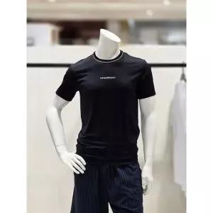 갤러리아 아르마니언더[남] 메쉬 마이크로 슬림핏 반팔 티셔츠  61-34041