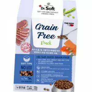 더독 닥터소프트 그레인프리 오리 1.2kg 노령견용