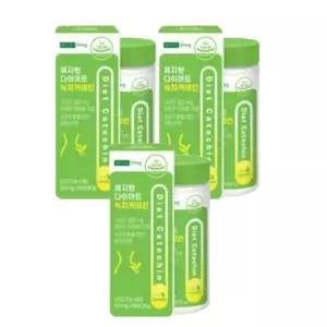 건국유업 체지방 녹차카테킨 500mg 60정 3박스