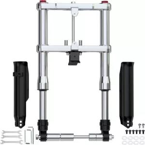RZEOZU 미니 자전거 프론트 포크 서스펜션 키트 알루미늄 반전 몬스터 메가 모토 MMB80 80cc 부품 Baja