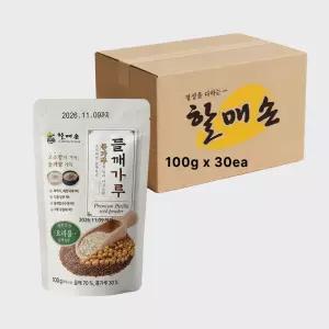 할매손 콩가루 들깨가루 100g x 30봉 1박스