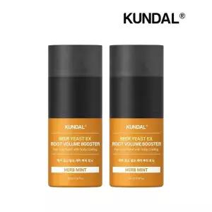 쿤달 맥주효모 EX 탈모케어 두피 토닉 허브민트 100ml x2개