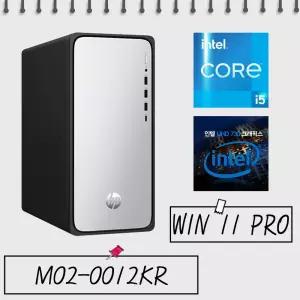 HP 옴니데스크 M02-0012KR Win11Pro 인텔 코어 i5-14세대 DDR5 8GB SSD512GB SJ