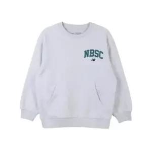 뉴발란스키즈 EXCLUSIVE캥거루 포켓 스셔츠 NK9CGB102U(AA)Light Melange Gray