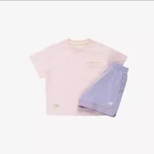 뉴발란스키즈(NB Kids) CITY LAYERING포켓 반팔 셋업 NK9YG2507U(26)Light Pink