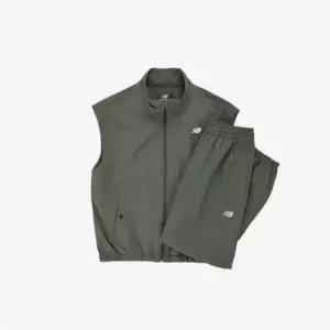 뉴발란스키즈 EXCLUSIVE베스트 우븐 팬츠 세트 NK9YGB218U(49)Khaki