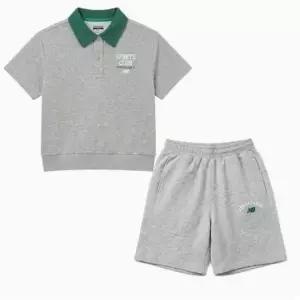 뉴발란스키즈 EXCLUSIVE카라 세트 NK9YGB219U(AC)Melange Gray