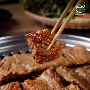 [정성담은] 양념 칼집 돼지갈비 600g x 6팩