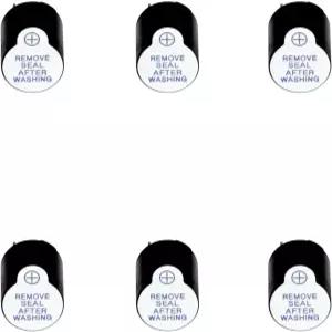 6개 12개 x 9.5mm 5V DC 4-6V 블랙 미니 액티브 피에조 버저 전자 알람 사운더 스피커 비프 톤 12095 5