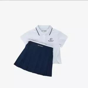뉴발란스키즈(NB Kids) NBgC여아 카라 티셔츠 스커트 셋업 NK9YG2881G(10)White