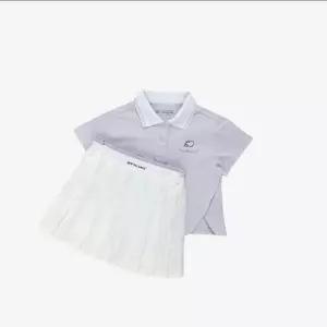 뉴발란스키즈(NB Kids) NBgC여아 카라 티셔츠 스커트 셋업 NK9YG2881G(88)Lavender