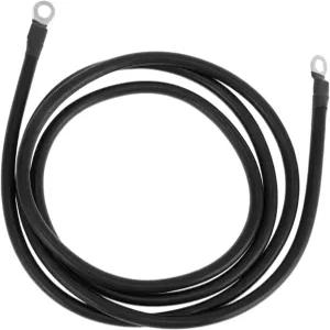 VekAuto 240cm 4AWG 배터리 인버터 케이블 3/8인치 통조림 구리 블랙 OT 유형