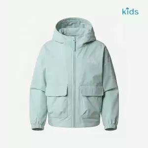 노스페이스키즈 NJ3BS08U 키즈s 캠프아웃 자켓 PASTEL TURQUOISE