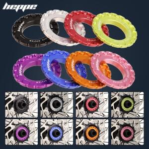 HEPPE MTB 로드 바이크 센터락 디스크 잠금 링 7075 알루미늄 합금 센터락 잠금 링 휠셋 허브 로터 잠금 링