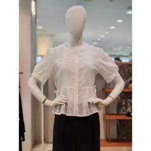 갤러리아 [SI][26S/S] 페플럼 레이스 블라우스 (SCBAF24730)