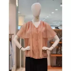 갤러리아 [SI][26S/S] 러블리 타이 넥카라 쉬폰 셔츠 (SCBAE24320)
